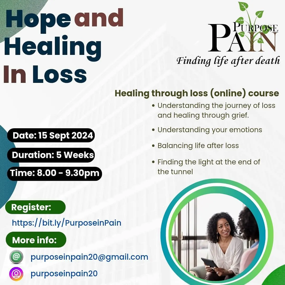 Photo shared by Purpose in Pain | Atinuke Aderemi on August 13, 2024